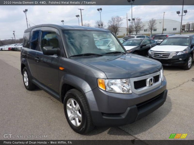 Polished Metal Metallic / Titanium 2010 Honda Element EX 4WD