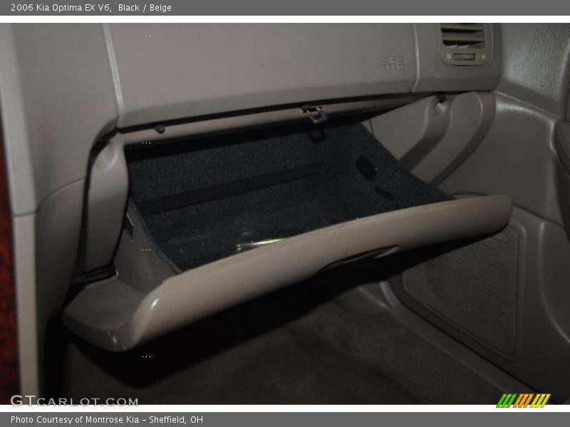 Black / Beige 2006 Kia Optima EX V6