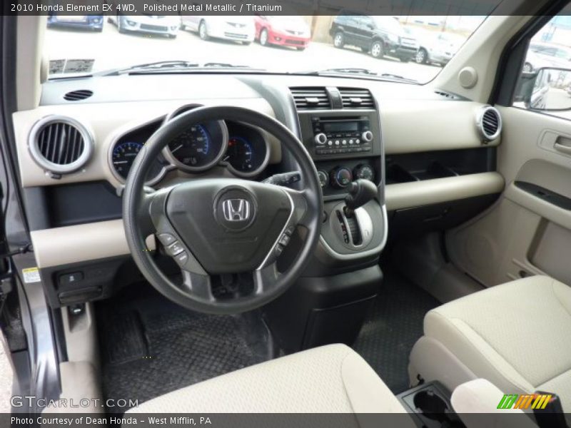 Polished Metal Metallic / Titanium 2010 Honda Element EX 4WD