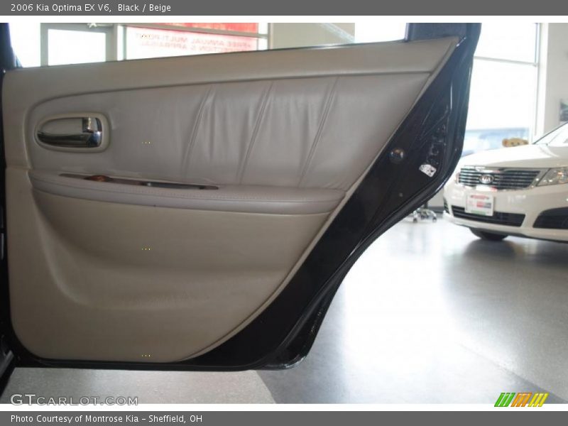Black / Beige 2006 Kia Optima EX V6