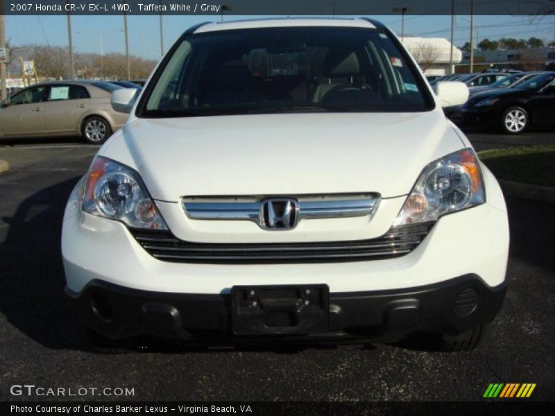 Taffeta White / Gray 2007 Honda CR-V EX-L 4WD