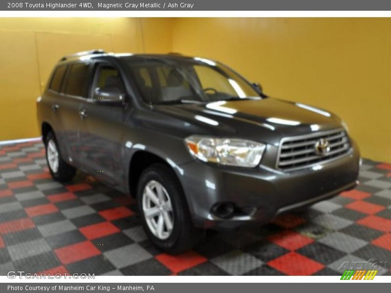 Magnetic Gray Metallic / Ash Gray 2008 Toyota Highlander 4WD