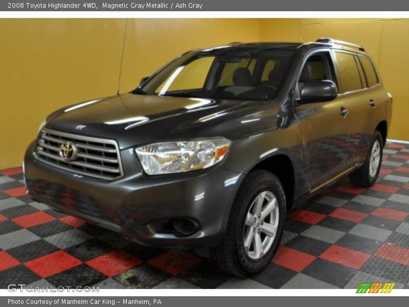 Magnetic Gray Metallic / Ash Gray 2008 Toyota Highlander 4WD