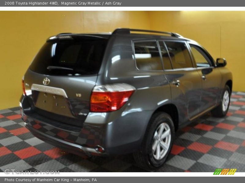 Magnetic Gray Metallic / Ash Gray 2008 Toyota Highlander 4WD