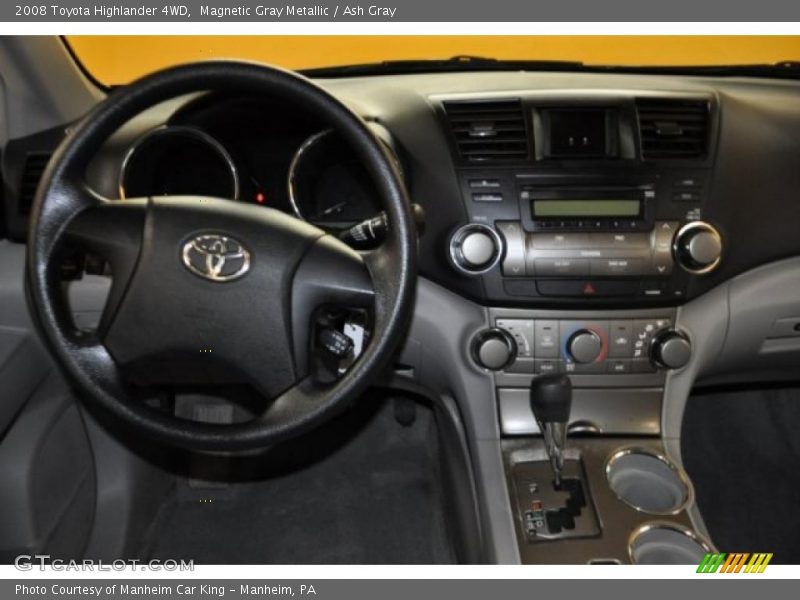 Magnetic Gray Metallic / Ash Gray 2008 Toyota Highlander 4WD