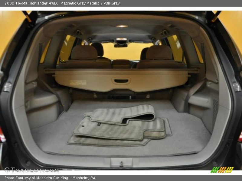 Magnetic Gray Metallic / Ash Gray 2008 Toyota Highlander 4WD