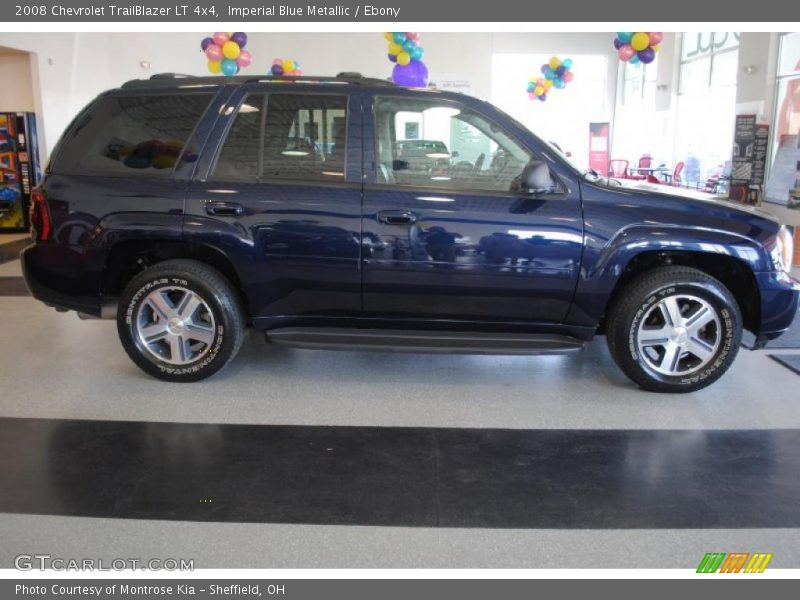 Imperial Blue Metallic / Ebony 2008 Chevrolet TrailBlazer LT 4x4