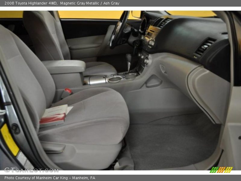 Magnetic Gray Metallic / Ash Gray 2008 Toyota Highlander 4WD
