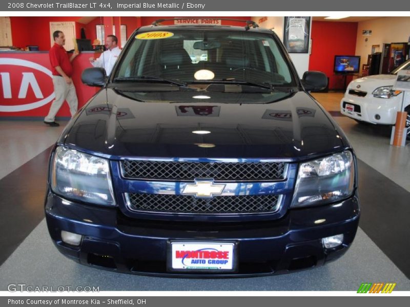 Imperial Blue Metallic / Ebony 2008 Chevrolet TrailBlazer LT 4x4