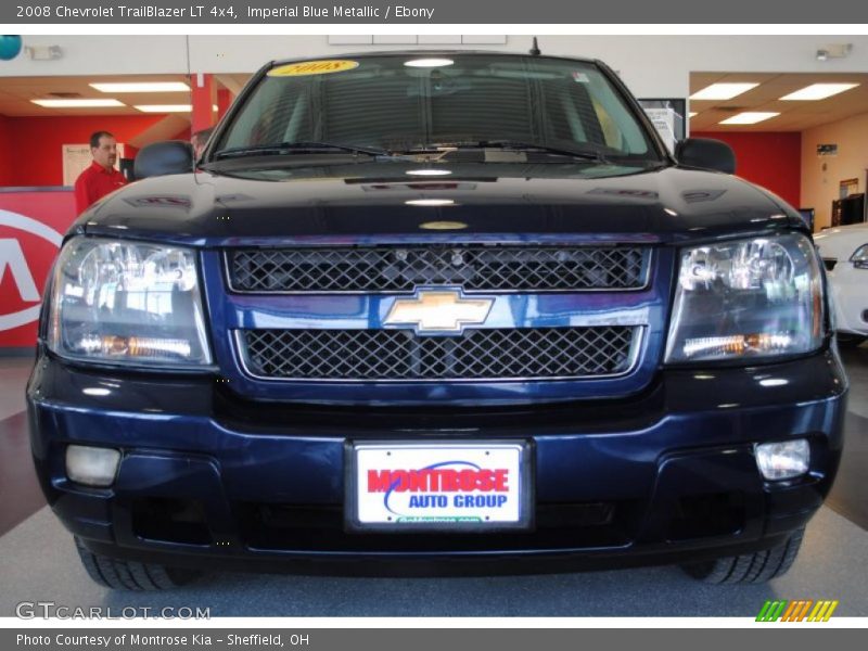 Imperial Blue Metallic / Ebony 2008 Chevrolet TrailBlazer LT 4x4