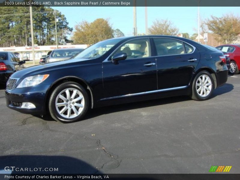  2009 LS 460 L AWD Black Sapphire Blue Pearl