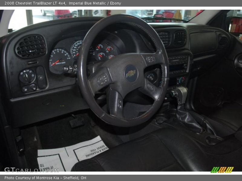 Imperial Blue Metallic / Ebony 2008 Chevrolet TrailBlazer LT 4x4