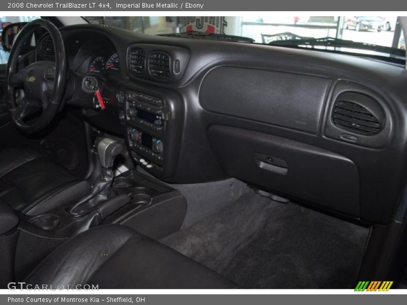 Imperial Blue Metallic / Ebony 2008 Chevrolet TrailBlazer LT 4x4