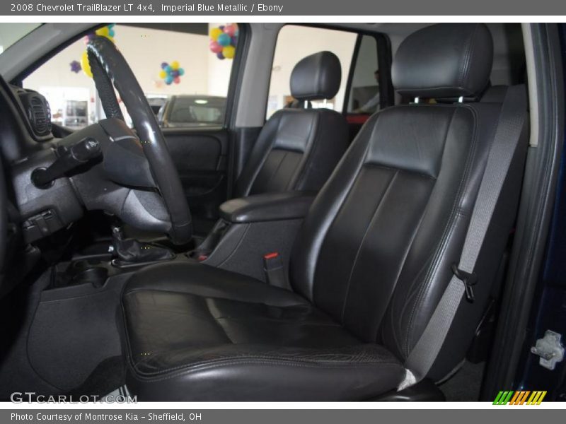 Imperial Blue Metallic / Ebony 2008 Chevrolet TrailBlazer LT 4x4