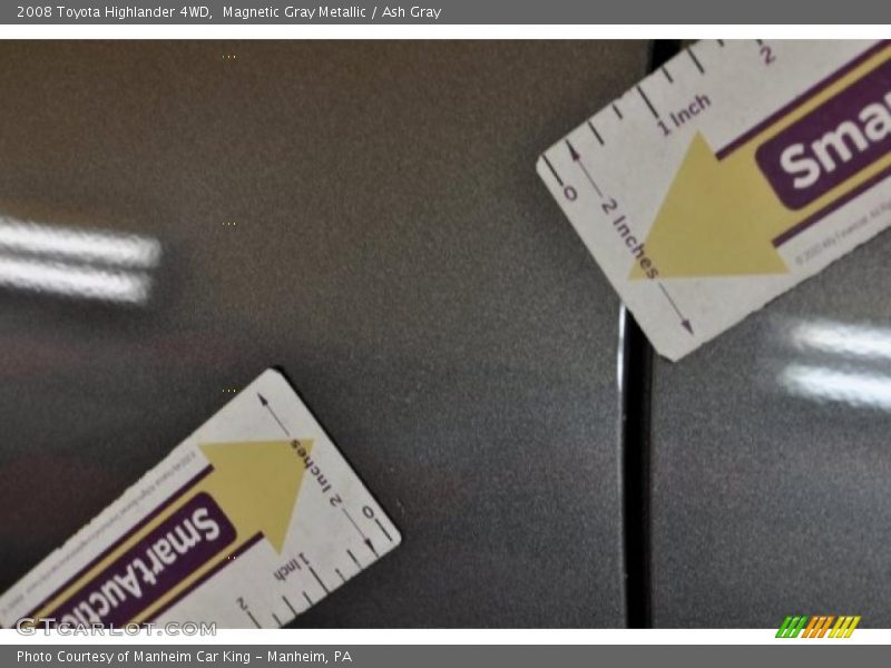 Magnetic Gray Metallic / Ash Gray 2008 Toyota Highlander 4WD