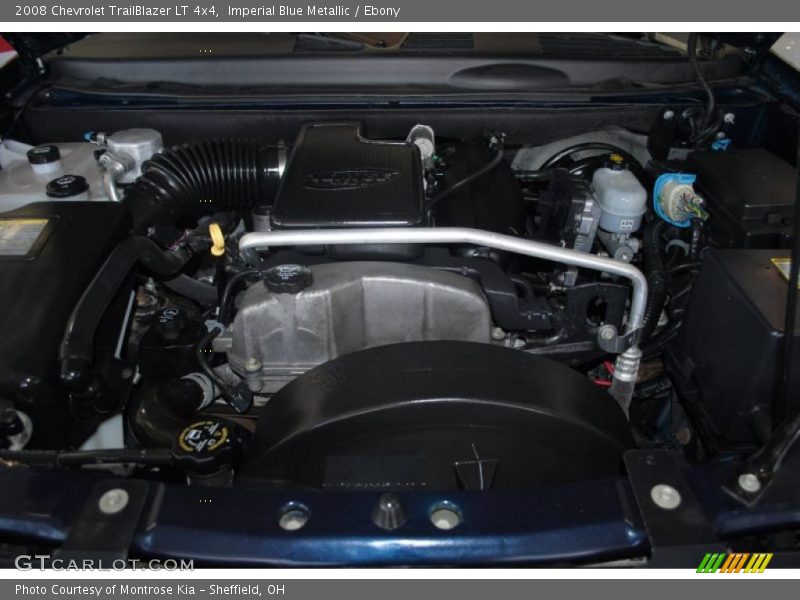 Imperial Blue Metallic / Ebony 2008 Chevrolet TrailBlazer LT 4x4