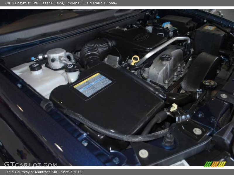Imperial Blue Metallic / Ebony 2008 Chevrolet TrailBlazer LT 4x4