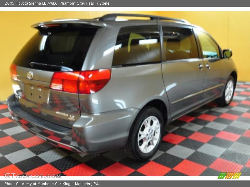 Phantom Gray Pearl / Stone 2005 Toyota Sienna LE AWD