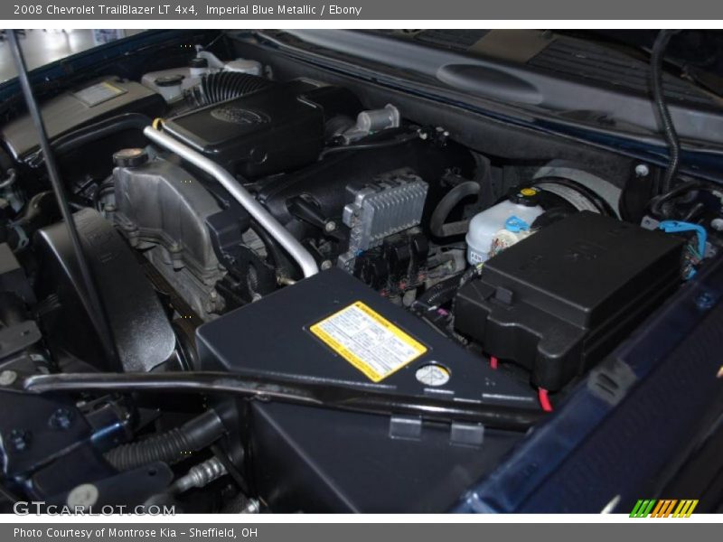 Imperial Blue Metallic / Ebony 2008 Chevrolet TrailBlazer LT 4x4