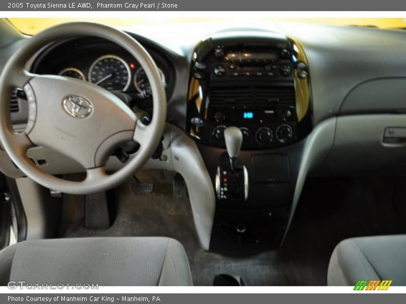 Phantom Gray Pearl / Stone 2005 Toyota Sienna LE AWD