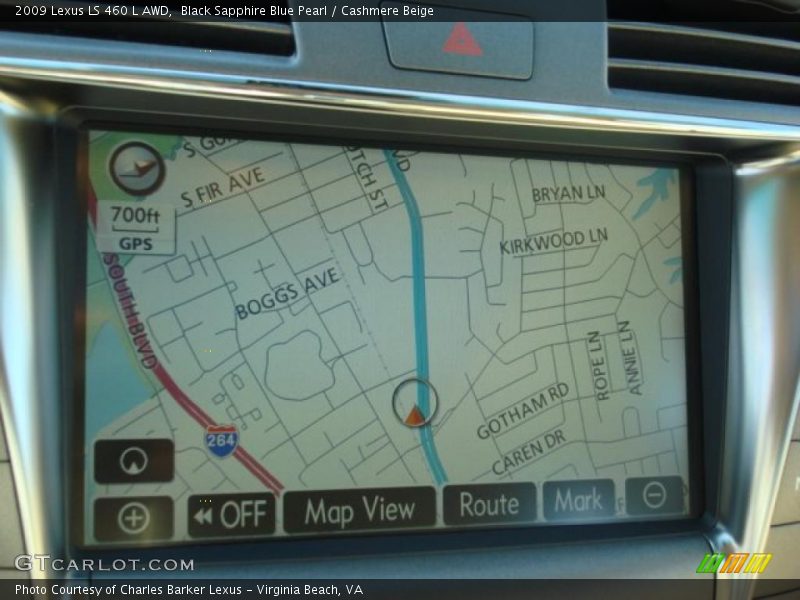 Navigation of 2009 LS 460 L AWD