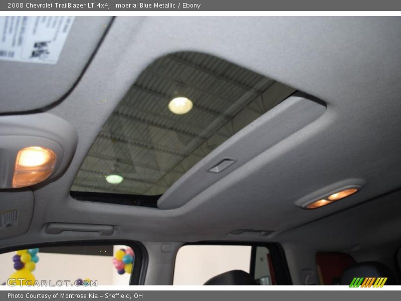 Imperial Blue Metallic / Ebony 2008 Chevrolet TrailBlazer LT 4x4