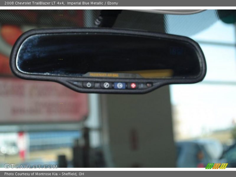 Imperial Blue Metallic / Ebony 2008 Chevrolet TrailBlazer LT 4x4