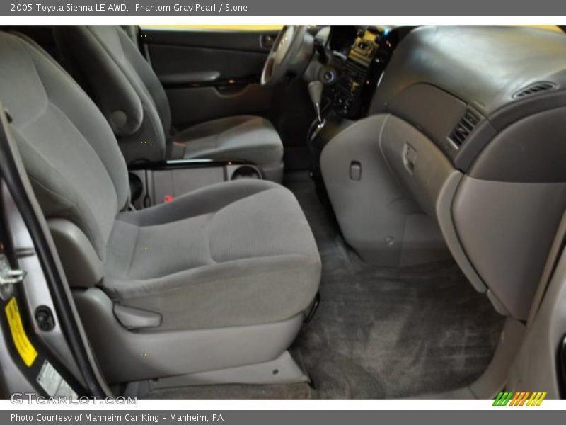 Phantom Gray Pearl / Stone 2005 Toyota Sienna LE AWD