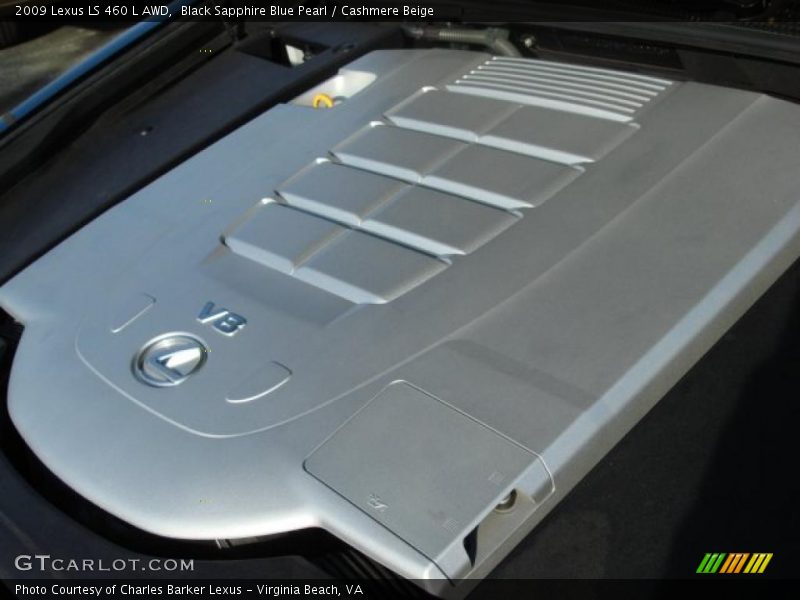  2009 LS 460 L AWD Engine - 4.6 Liter DOHC 32-Valve VVT-iE V8