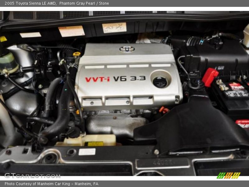  2005 Sienna LE AWD Engine - 3.3 Liter DOHC 24-Valve V6