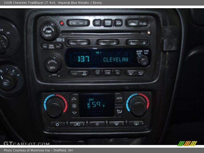 Imperial Blue Metallic / Ebony 2008 Chevrolet TrailBlazer LT 4x4