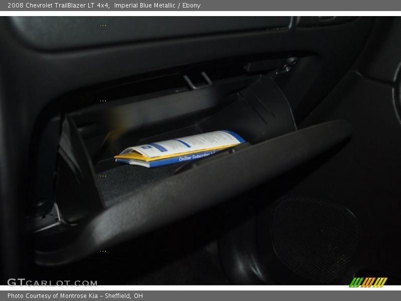 Imperial Blue Metallic / Ebony 2008 Chevrolet TrailBlazer LT 4x4