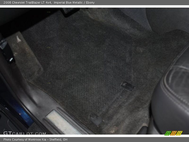 Imperial Blue Metallic / Ebony 2008 Chevrolet TrailBlazer LT 4x4