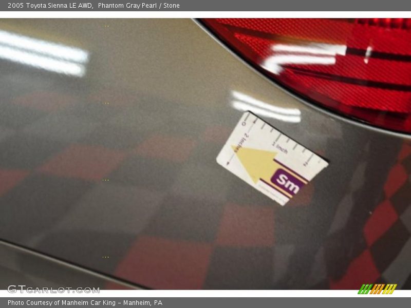 Phantom Gray Pearl / Stone 2005 Toyota Sienna LE AWD