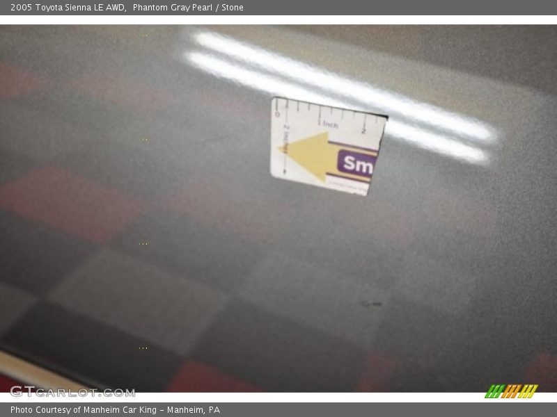 Phantom Gray Pearl / Stone 2005 Toyota Sienna LE AWD