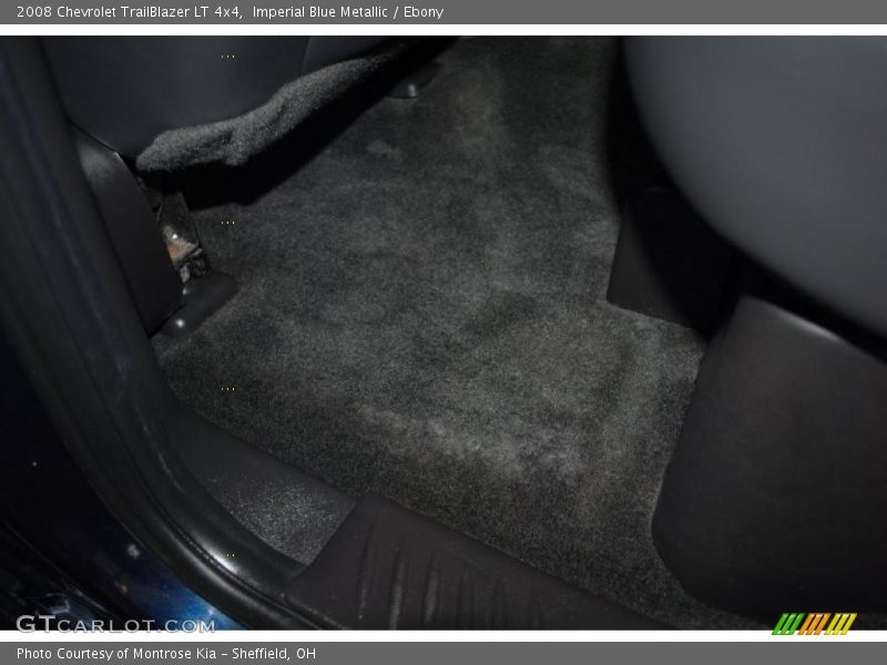 Imperial Blue Metallic / Ebony 2008 Chevrolet TrailBlazer LT 4x4