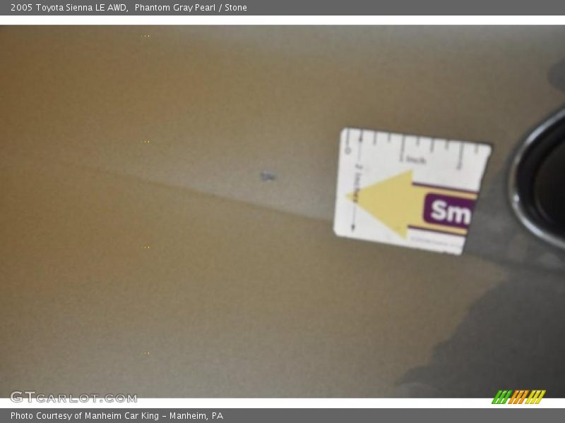 Phantom Gray Pearl / Stone 2005 Toyota Sienna LE AWD