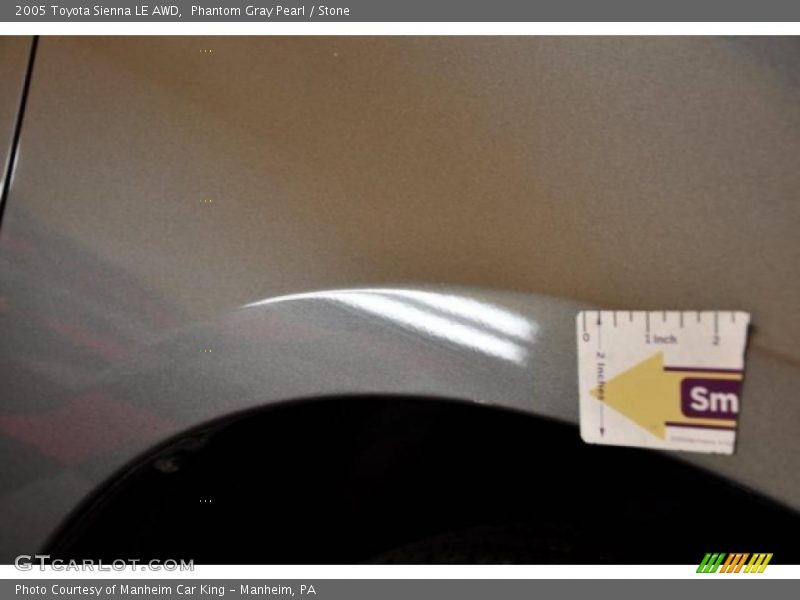 Phantom Gray Pearl / Stone 2005 Toyota Sienna LE AWD