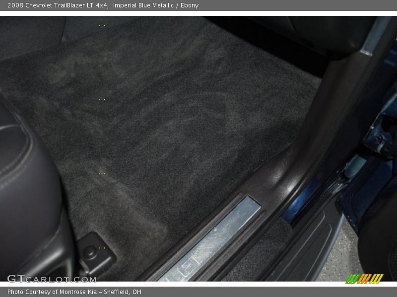 Imperial Blue Metallic / Ebony 2008 Chevrolet TrailBlazer LT 4x4
