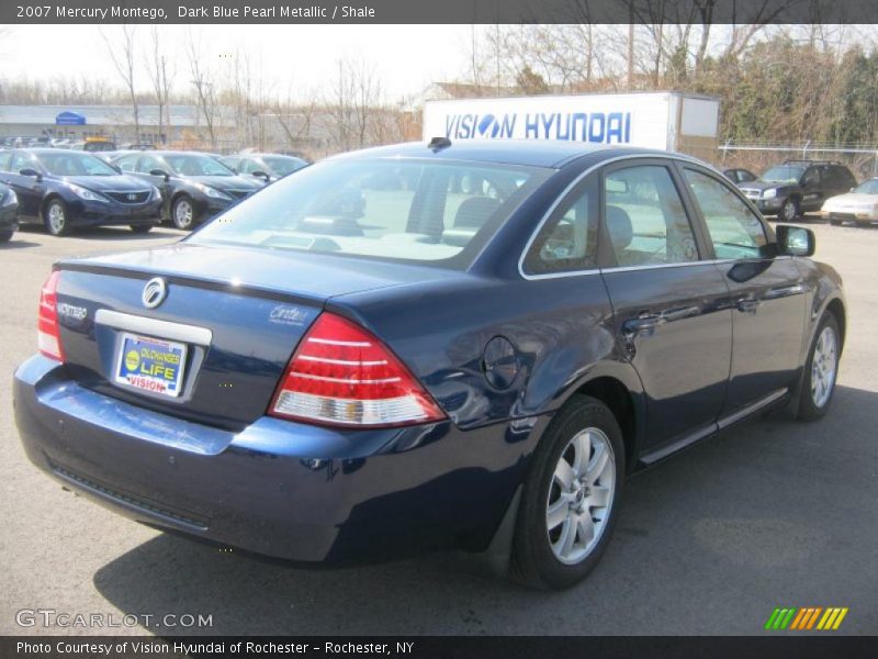 Dark Blue Pearl Metallic / Shale 2007 Mercury Montego