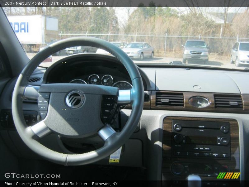 Dark Blue Pearl Metallic / Shale 2007 Mercury Montego