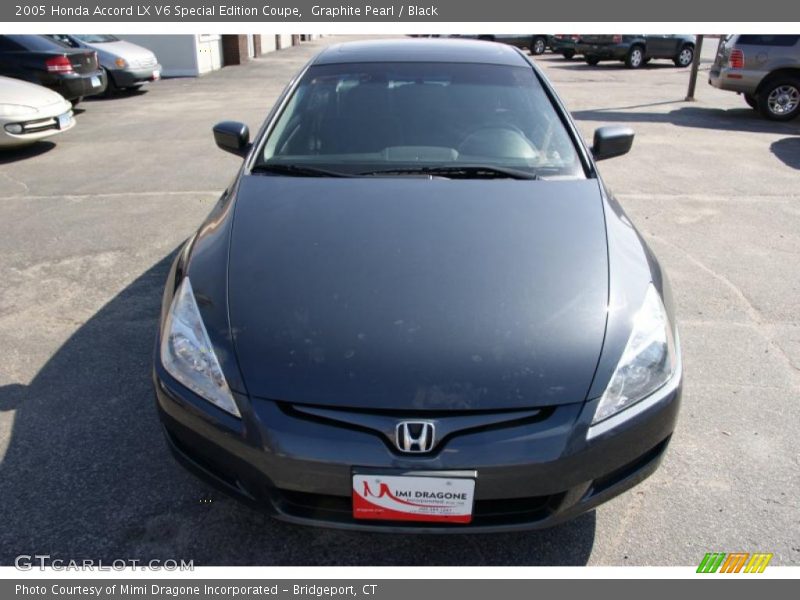 Graphite Pearl / Black 2005 Honda Accord LX V6 Special Edition Coupe