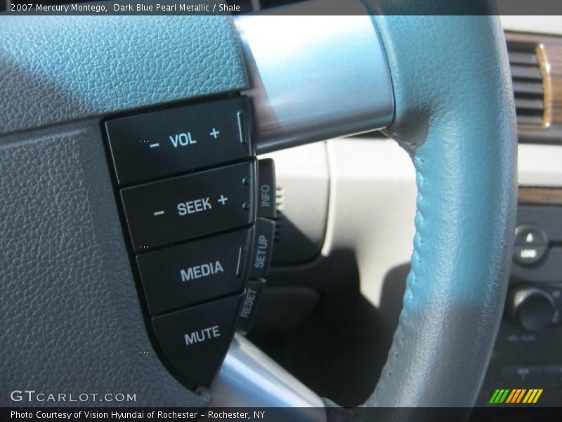 Dark Blue Pearl Metallic / Shale 2007 Mercury Montego