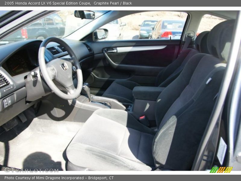 Graphite Pearl / Black 2005 Honda Accord LX V6 Special Edition Coupe
