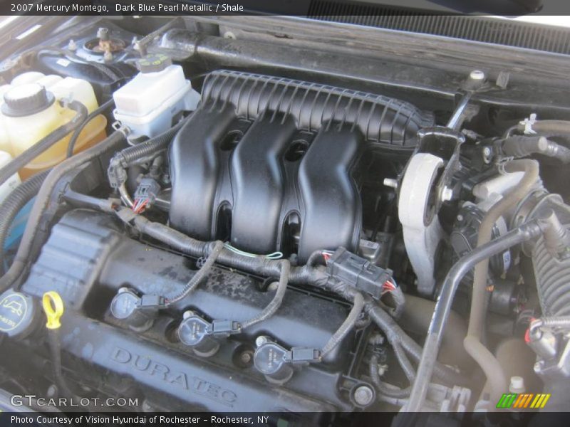 Dark Blue Pearl Metallic / Shale 2007 Mercury Montego