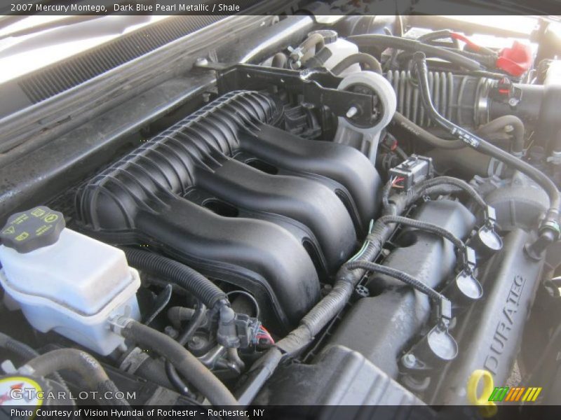 Dark Blue Pearl Metallic / Shale 2007 Mercury Montego