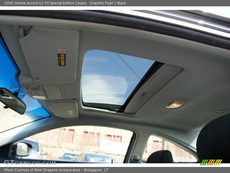 Graphite Pearl / Black 2005 Honda Accord LX V6 Special Edition Coupe
