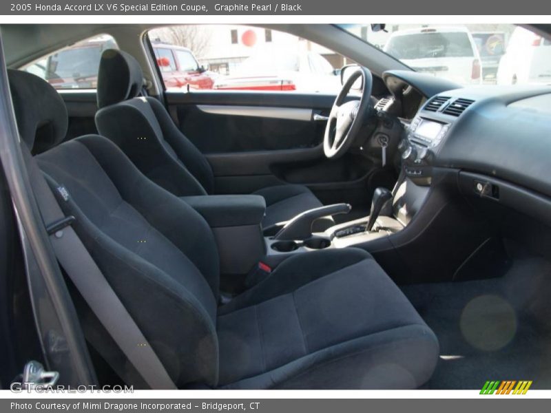 Graphite Pearl / Black 2005 Honda Accord LX V6 Special Edition Coupe