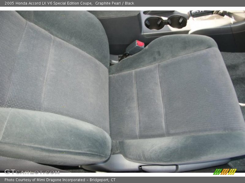Graphite Pearl / Black 2005 Honda Accord LX V6 Special Edition Coupe
