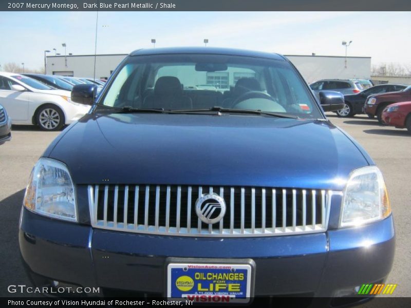 Dark Blue Pearl Metallic / Shale 2007 Mercury Montego